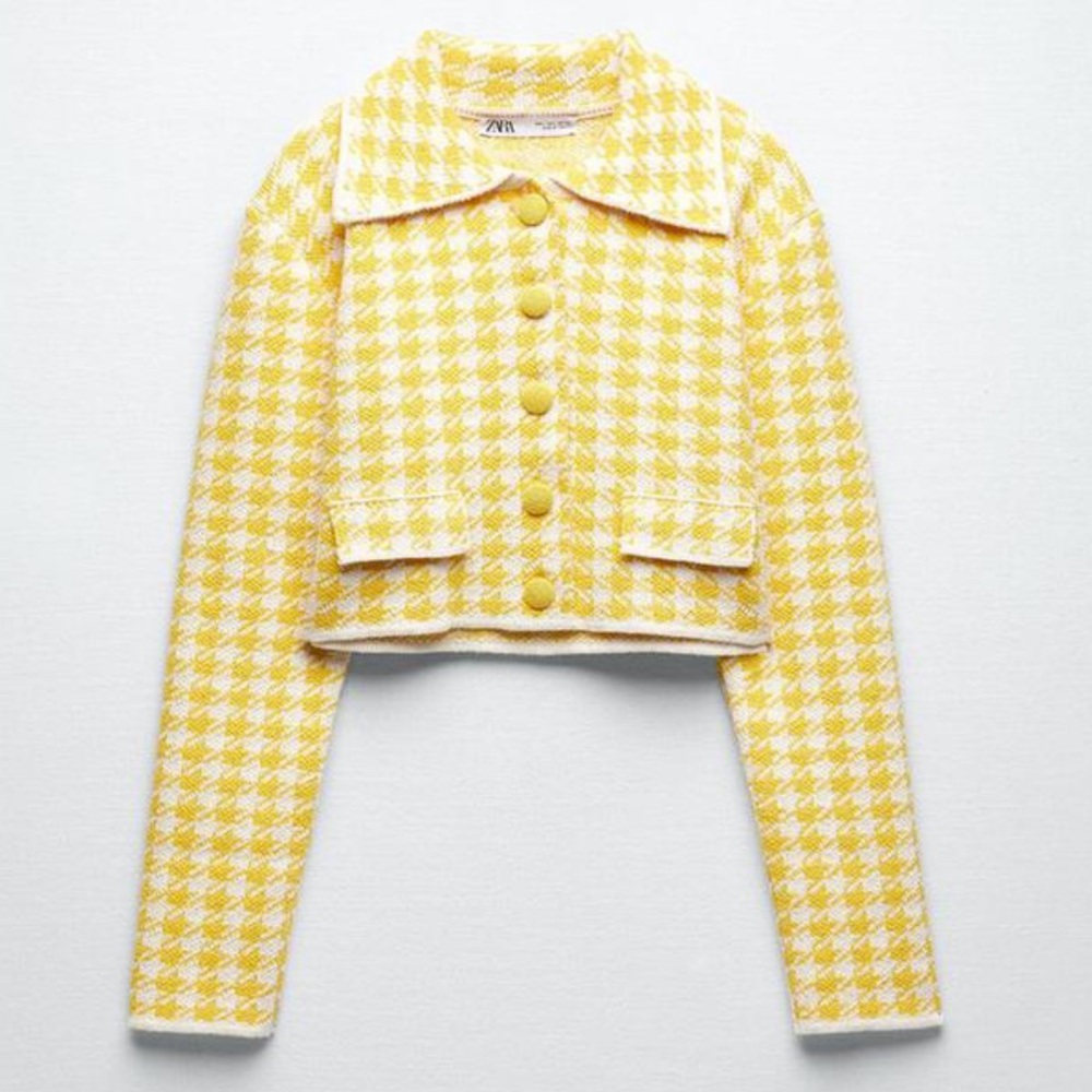 Zara Knit Polo Sweater